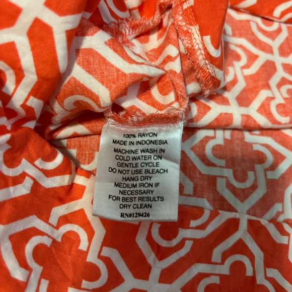 Escapada Coral Print Medium Sleeveless Dress - Picture 5 of 6